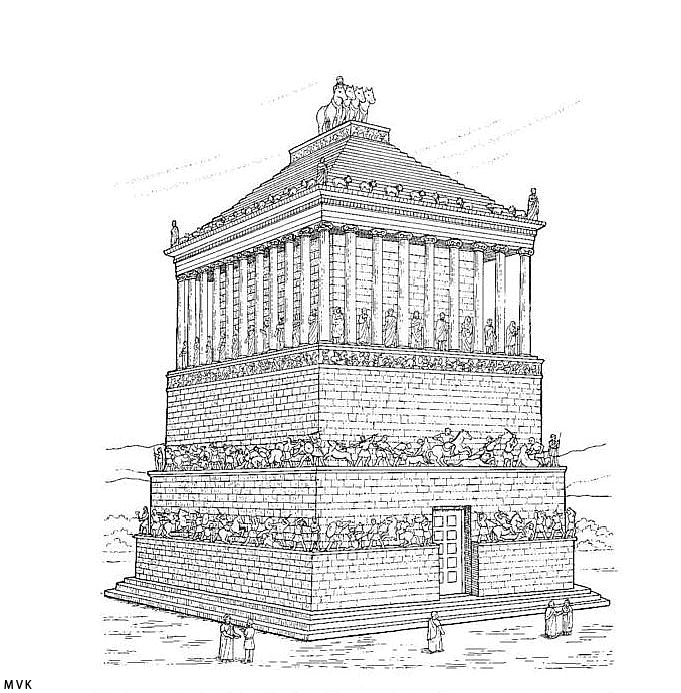 wonders of the world mausoleum in halicarnassus004